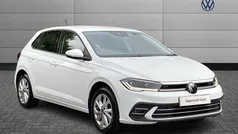 White Used 2023 VW Polo Style Hatchback | £17,260 (Fair price)