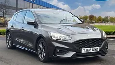 Grey Used 2018 Ford Focus ST-Line Hatchback | £9,699 (Fair price)
