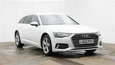 White Used 2022 Audi A6 Sport Estate | £25,995 (Super price)