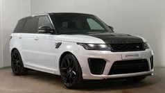 White Used 2021 Land Rover Range Rover Sport SVR SUV | £56,500 (Fair price)