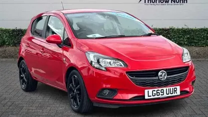Used Vauxhall Corsa 90 HP (66 kW) 2019 Red Hatchback