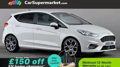 Used Ford Fiesta ST-Line 125 HP (91 kW) 2019 White Hatchback