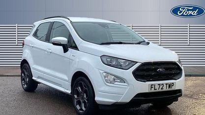 Begagnad Ford Ecosport ST-Line 125 HK (91 kW) 2022 Vit SUV