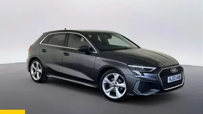 Used Audi A3 Sportback S-Line 150 HP (110 kW) 2022 Grey Hatchback