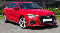 Red Used 2023 Audi A3 S-Line Sedan | £20,695 (Fair price)