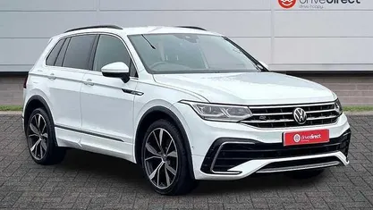 Used VW Tiguan R-line 190 HP (139 kW) 2022 White SUV