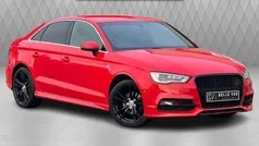 Red Used 2015 Audi A3 S-Line Sedan | £10,995 (Fair price)