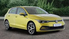 Lime yellow Used 2021 VW Golf VIII Style Hatchback | £17,990 (Fair price)