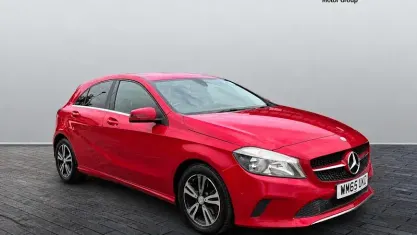 Used Mercedes A200 SE 136 HP (100 kW) 2018 Red Hatchback