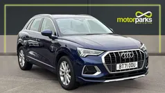 Navarra blue metallic Used 2021 Audi Q3 Sport SUV | £20,500 (Fair price)