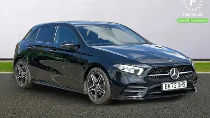 Used Mercedes A200 AMG line 163 HP (119 kW) 2023 Black Hatchback