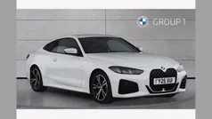 Alpine white Used 2025 BMW 420 M Sport Coupe | £40,450 (Good price)
