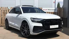 Glacier white metallic Used 2018 Audi Q8 Advanced SUV | £45,990 (Good price)