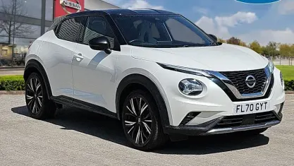 Used Nissan Juke Tekna+ 117 HP (86 kW) 2020 White SUV