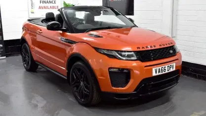 Używany Land Rover Range Rover evoque HSE Dynamic 180 KM (132 kW) 2017 Pomarańczowy Kabriolet