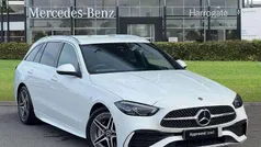 Used 2024 Mercedes C220 AMG line Estate | £32,200 (Fair price)