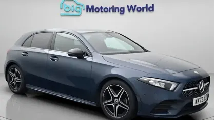 Used Mercedes A180 Executive 136 HP (100 kW) 2022 Blue Hatchback
