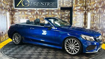 Used Mercedes C220 AMG line 170 HP (125 kW) 2018 Cabriolet