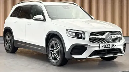 Used Mercedes GLB200 AMG line 163 HP (119 kW) 2022 White SUV
