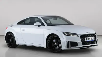 Used Audi TT S-Line 245 HP (180 kW) 2019 White Coupe