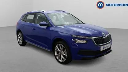 Used Skoda Kamiq SE L Executive 110 HP (80 kW) 2023 Blue SUV