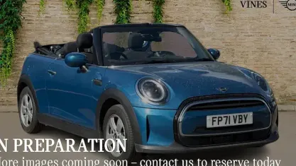 Used Mini Cooper Cabriolet Classic 136 HP (100 kW) 2022 Blue Cabriolet