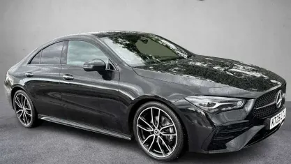 Used Mercedes CLA180 AMG line 136 HP (100 kW) 2025 Black Sedan