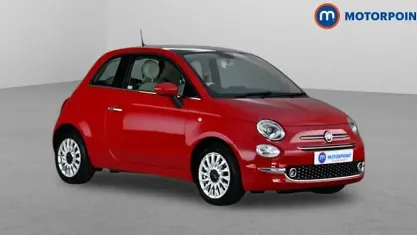 Used Fiat 500 Lounge 69 HP (50 kW) 2018 Red Hatchback