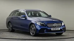 Manufaktur brilliant blue metallic finish Used 2019 Mercedes C220 AMG line Estate | £20,700 (A bit pricey)