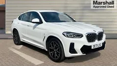 Solidalpine white Used 2022 BMW X4 M Sport SUV | £33,509 (Fair price)