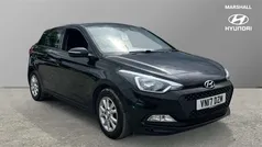 Black Used 2017 Hyundai i20 SE Hatchback | £7,922 (Fair price)