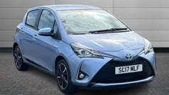 Blue Used 2017 Toyota Yaris Hybrid Design Hatchback | £12,450 (Fair price)