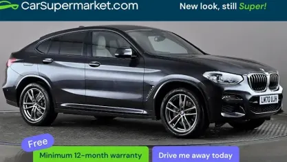 Begagnad BMW X4 M Sport 190 HK (139 kW) 2020 Grå SUV