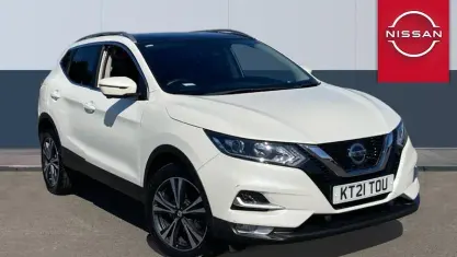 Used Nissan Qashqai N-Connecta 158 HP (116 kW) 2021 White SUV
