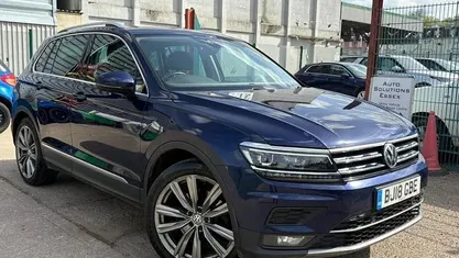 Used VW Tiguan SEL 179 HP (131 kW) 2018 Blue SUV