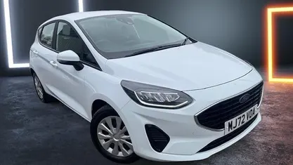 Used Ford Fiesta Trend 101 HP (74 kW) 2022 White Hatchback