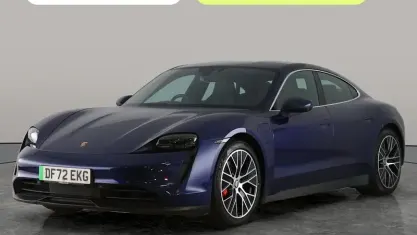 Used Porsche Taycan 419 kW (571 HP) 2022 Blue Sedan