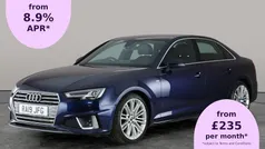 Blue Used 2019 Audi A4 S-Line Sedan | £14,666 (Fair price)