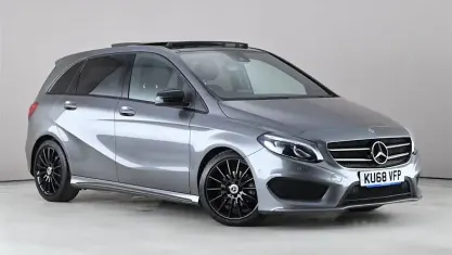 Used Mercedes B200 AMG Line Premium Plus 136 HP (100 kW) 2018 Grey MPV