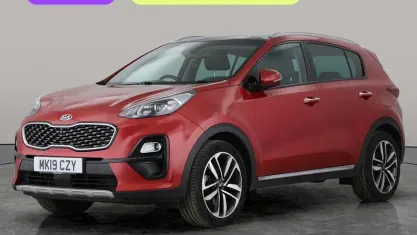 Used Kia Sportage 177 HP (130 kW) 2019 Red SUV