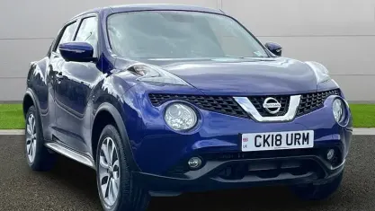 Used Nissan Juke Tekna 110 HP (80 kW) 2018 Blue SUV