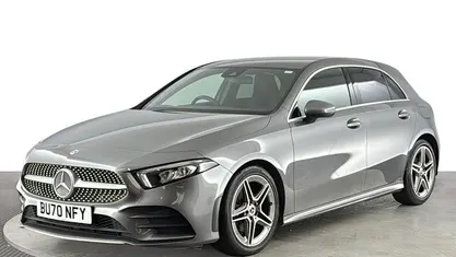 Used Mercedes A180 AMG line 116 HP (85 kW) 2020 Grey Hatchback