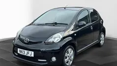 Black Used 2012 Toyota Aygo Hatchback | £5,795 (Fair price)