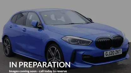 Used BMW 118 M Sport 140 HP (102 kW) 2020 Blue Hatchback