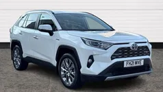 White Used 2021 Toyota RAV4 Hybrid SUV | £29,000 (Fair price)
