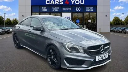 Used Mercedes CLA220 AMG 177 HP (130 kW) 2016 Grey Coupe