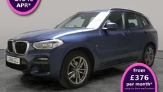 Blue Used 2020 BMW X3 M Sport SUV | £23,984 (Good price)
