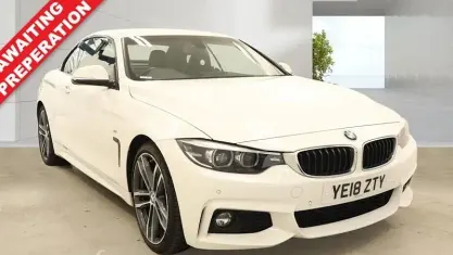 Used BMW 430 Cabriolet M Sport 258 HP (189 kW) 2018 White Cabriolet