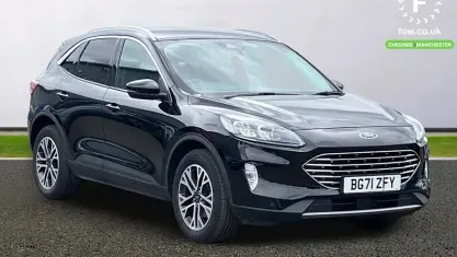 Used Ford Kuga Titanium 150 HP (110 kW) 2021 Black SUV