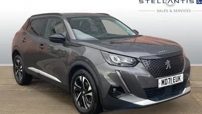 Grey Used 2022 Peugeot 2008 Allure Premium SUV | £13,471 (Fair price)